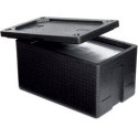 Thermobox 1/1 GN 200 mm with grip recesses, 47 liter