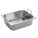 Gastronorm Pan 1/2 GN 100 mm - recessed handles
