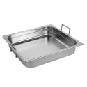 Gastronorm Pan 1/1 GN 150 mm - recessed handles