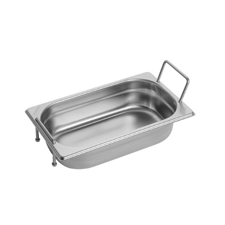 Gastronorm Pan 1/4 GN 65 mm - recessed handles