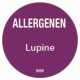 Allergy Label 'Lupin' round 25 mm, 1000/roll