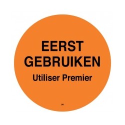 Permanent Label 'Use First', 500/roll