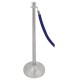 Stainless Steel Barrier Post with smooth knob