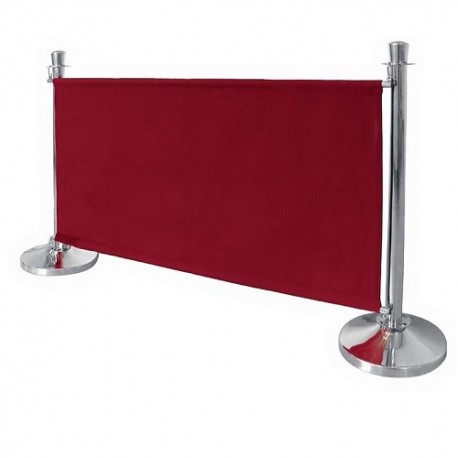 Canvas Barrier Cloth, Red