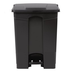Waste bin, Black, 65 liters