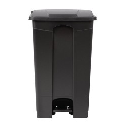 Waste bin, Black, 87 liters