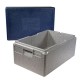 Thermobox 1/1 GN premium 21 cm gray/blue