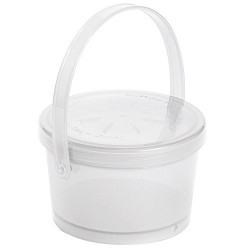 PP reusable soup container white (12 pcs)
