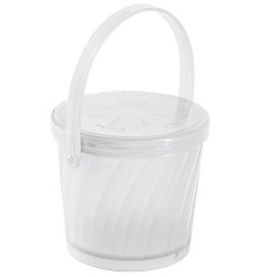 PP reusable soup container white 500 ml (12 pcs)