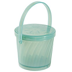 PP reusable soup container green 500 ml (12 pcs)