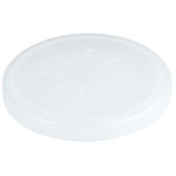 PP spare lid for soup container white (12 pcs)