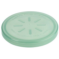 PP spare lid for soup container green (12 pcs)