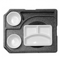 Diner box +2 with rectangular plate
