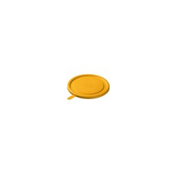 Plastic lid Yellow for Soup/Dessert dish Menu Mobil