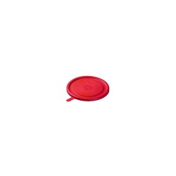 Plastic lid Red for Soup/Dessert dish Menu Mobil