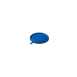 Plastic lid blue for soup/dessert dish Menu Mobil
